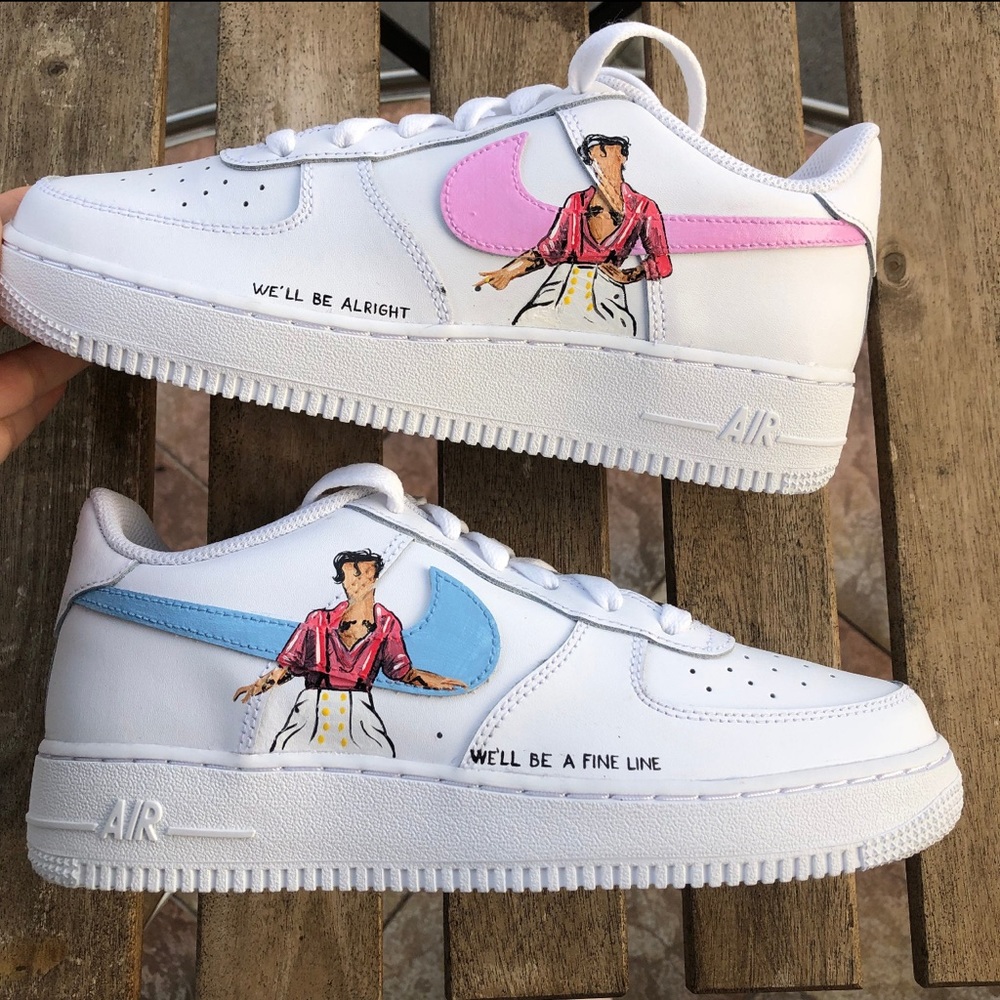 Harry Styles Fine Line Air Forces